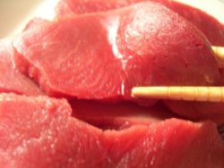 画像: 今★注目のダチョウ肉!!赤味でやわらか〜刺身でＯＫ♪