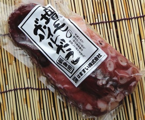 画像: お刺身用 北海道日本海産 ボイルだこ 足1〜2本で1kg 無添加